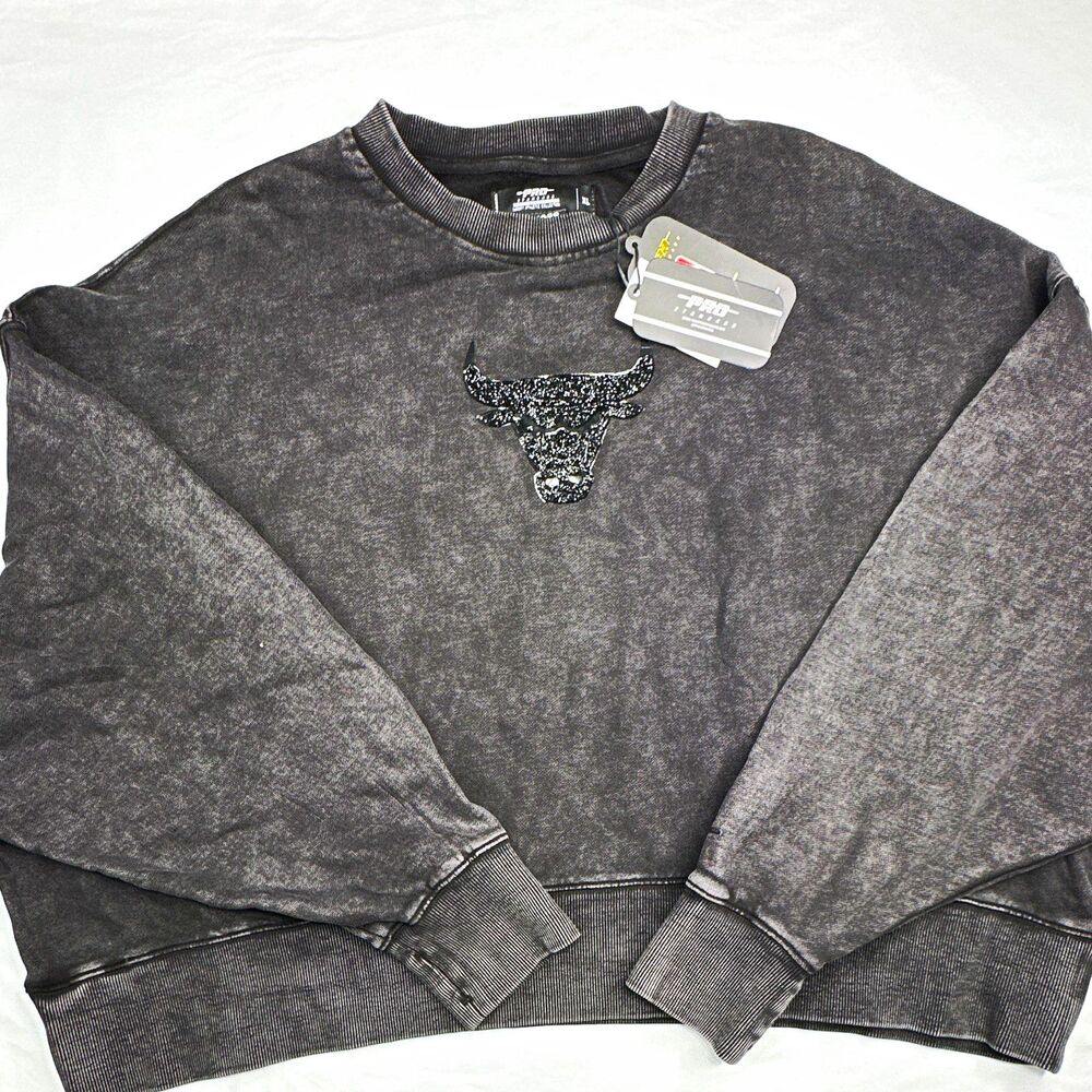 Pro Standard Chicago Bulls NBA Gray Crewneck Sweatshirt Pullover Women’s XL